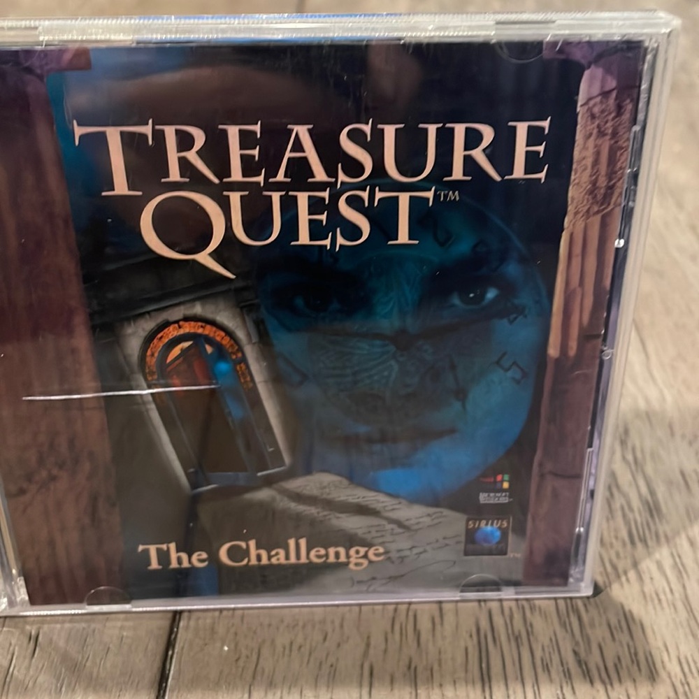 Treasure Quest The Challenge CD Computer Game